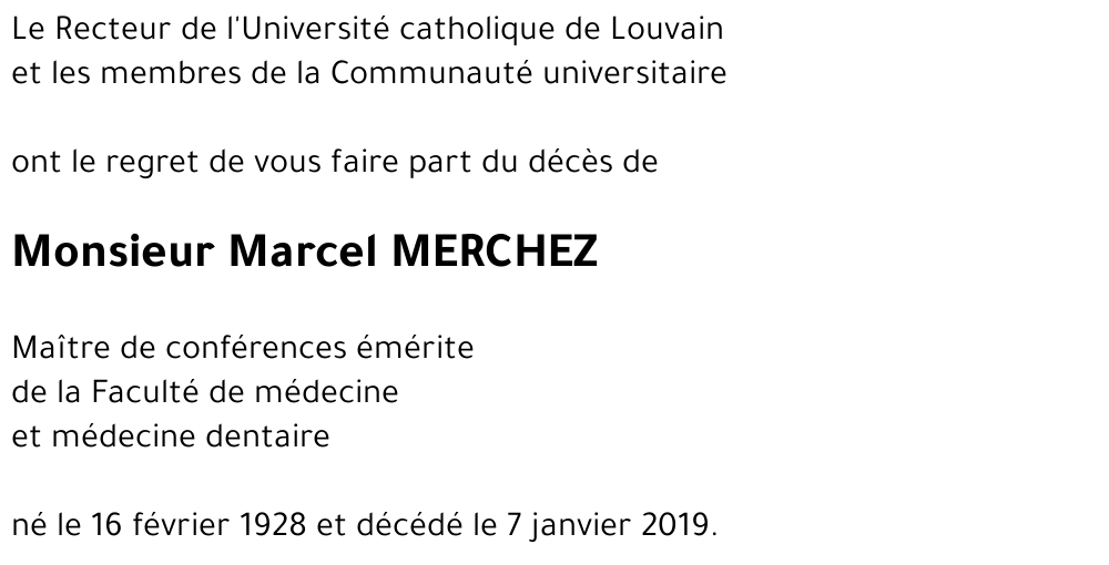 Marcel MERCHEZ