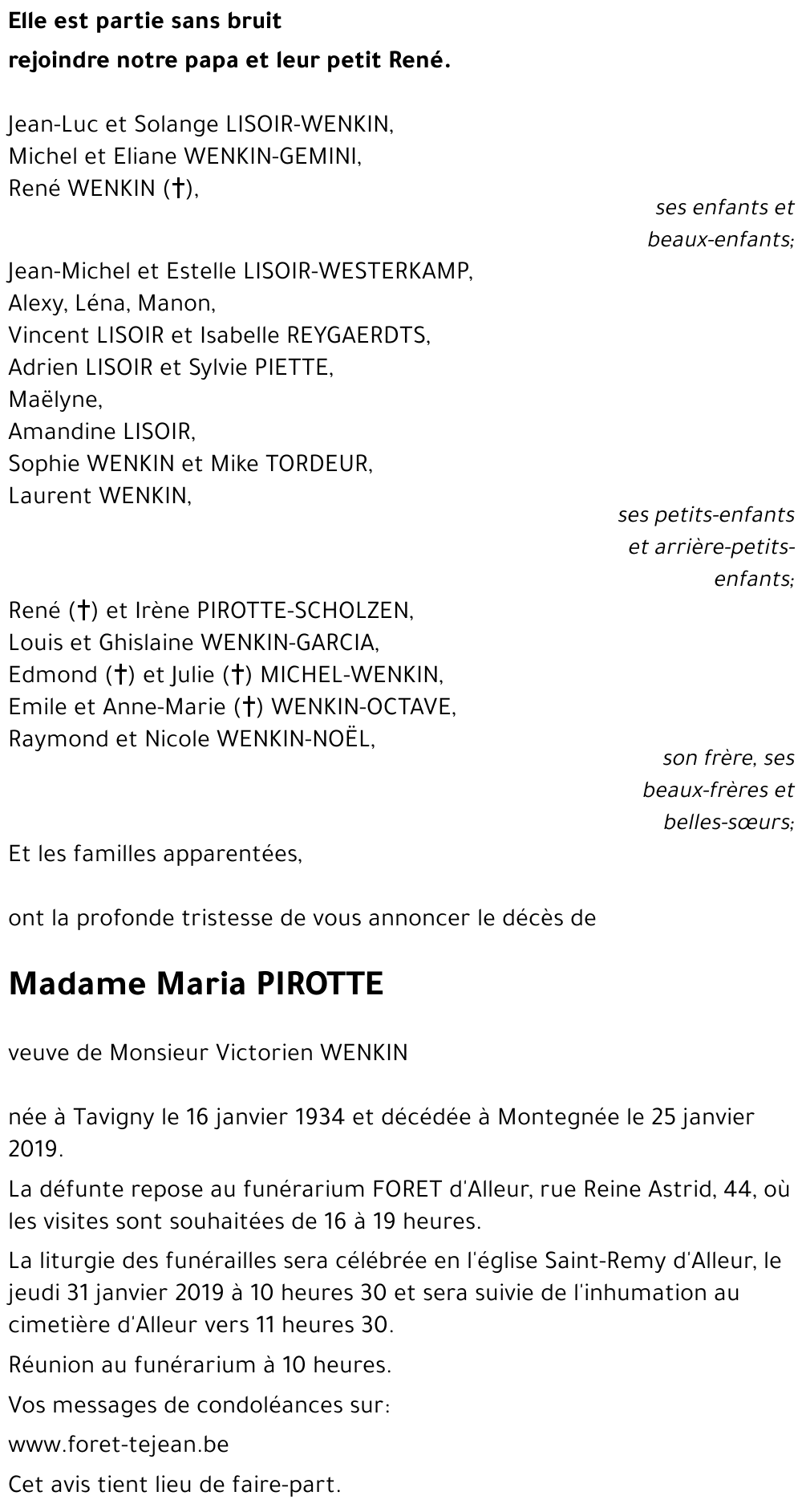 Maria PIROTTE