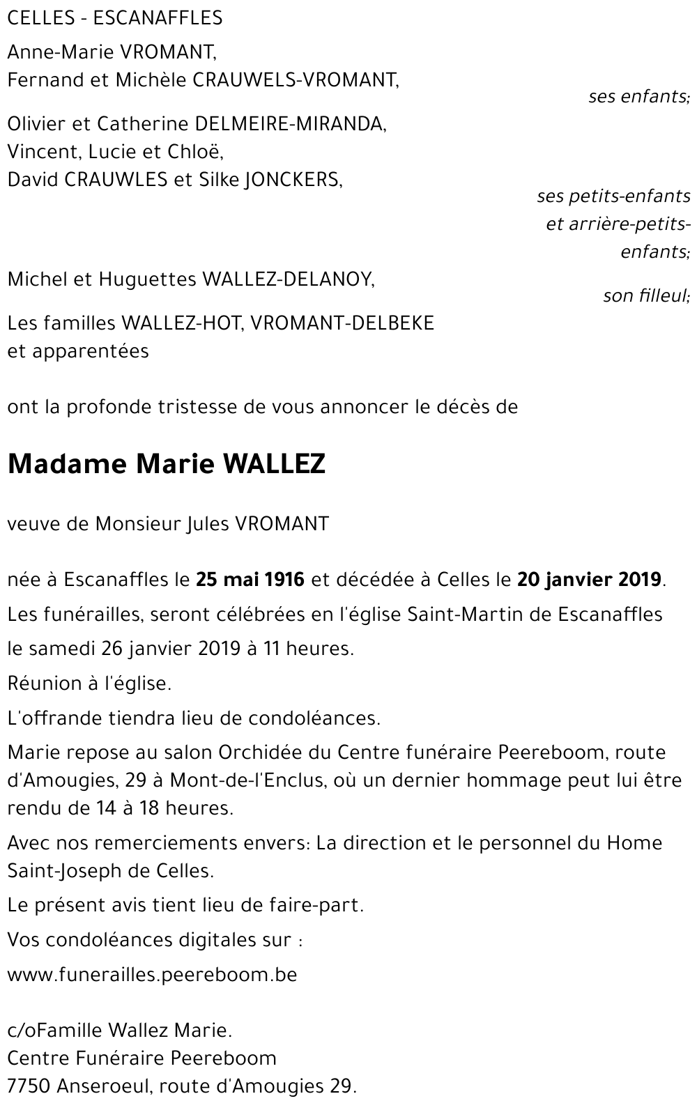 Marie WALLEZ