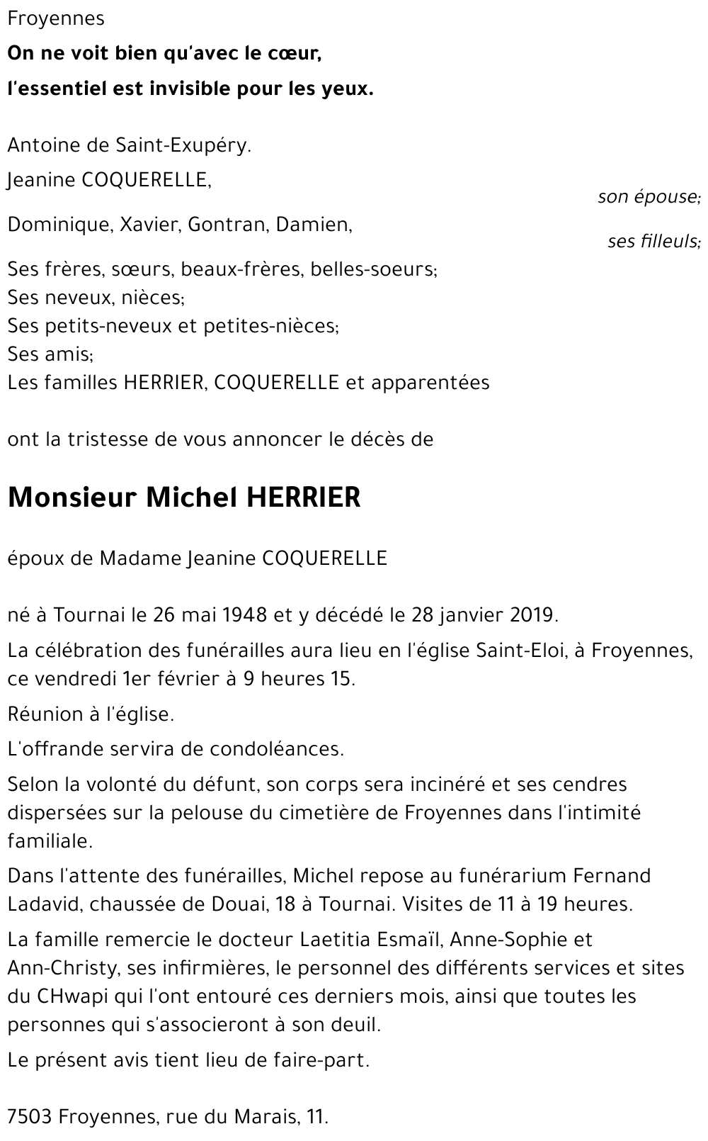 Michel HERRIER