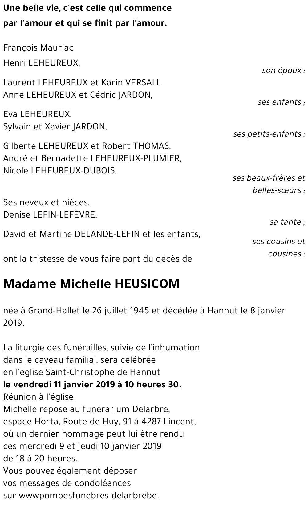 Michelle HEUSICOM