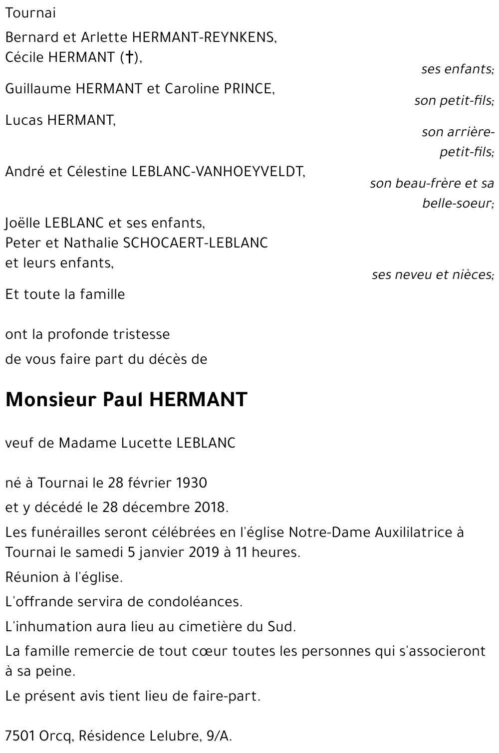 Paul HERMANT