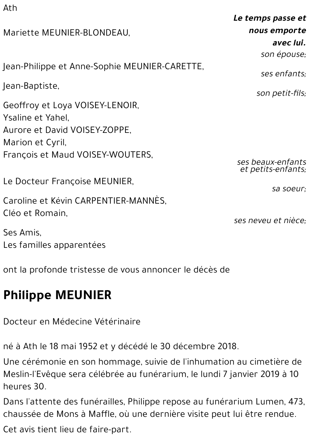 Philippe MEUNIER