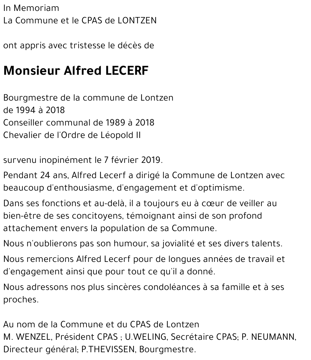 Alfred LECERF