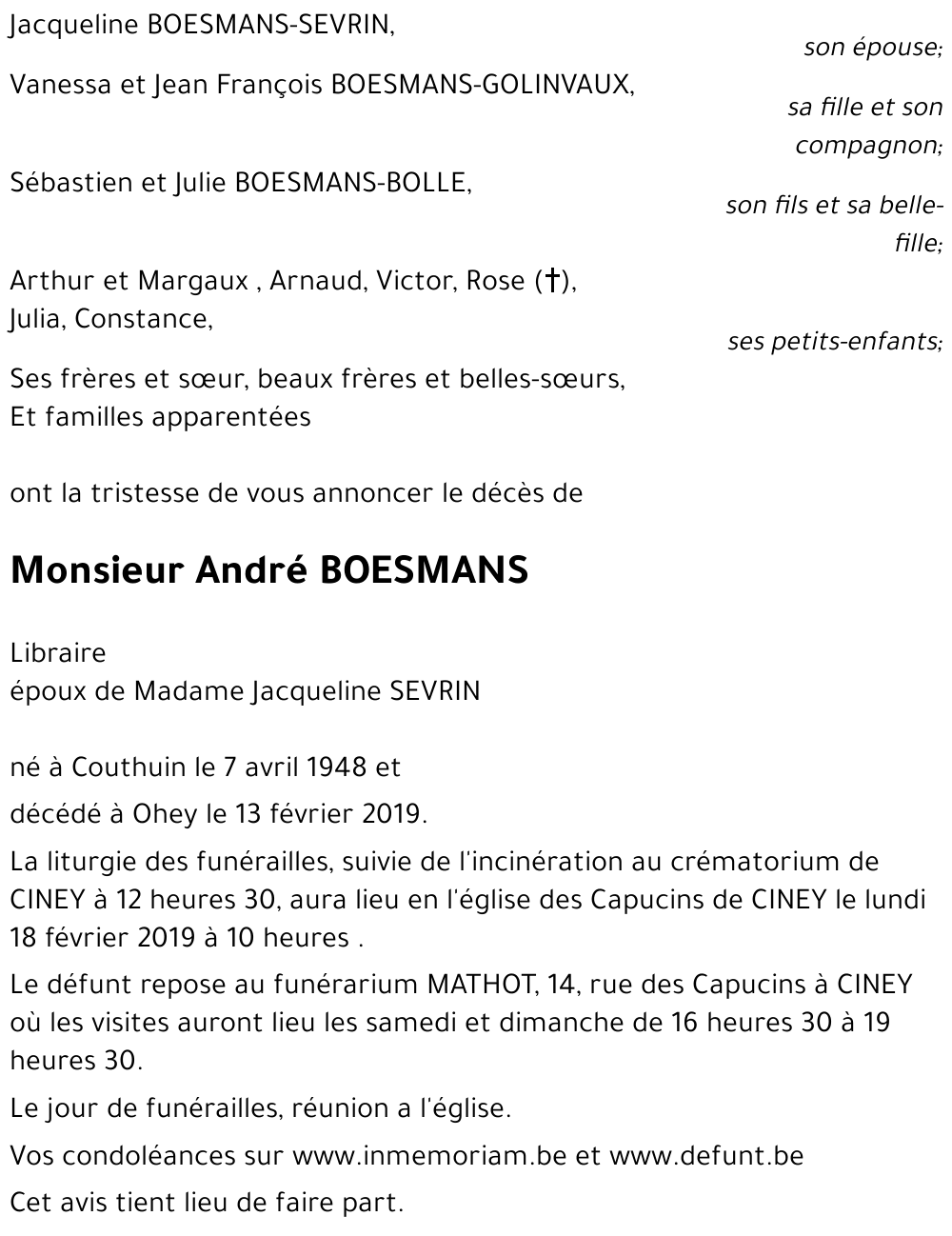 André BOESMANS