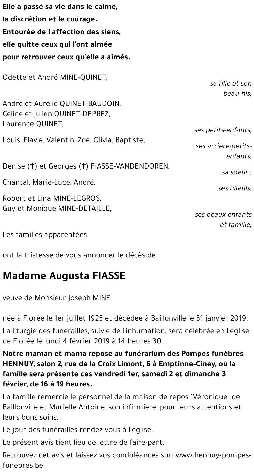 Augusta FIASSE