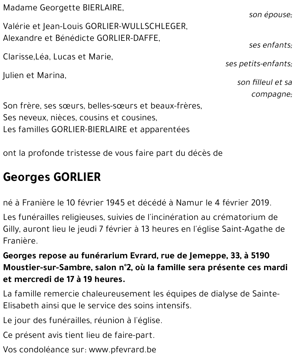 Georges GORLIER