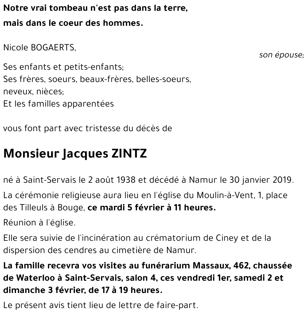 Jacques ZINTZ