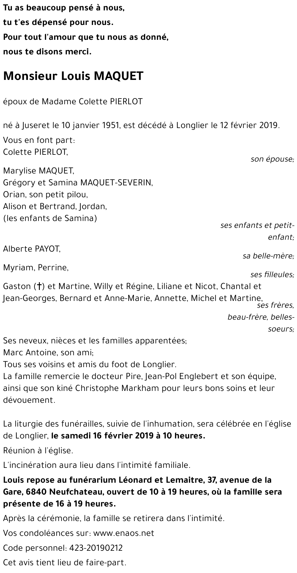 Louis MAQUET