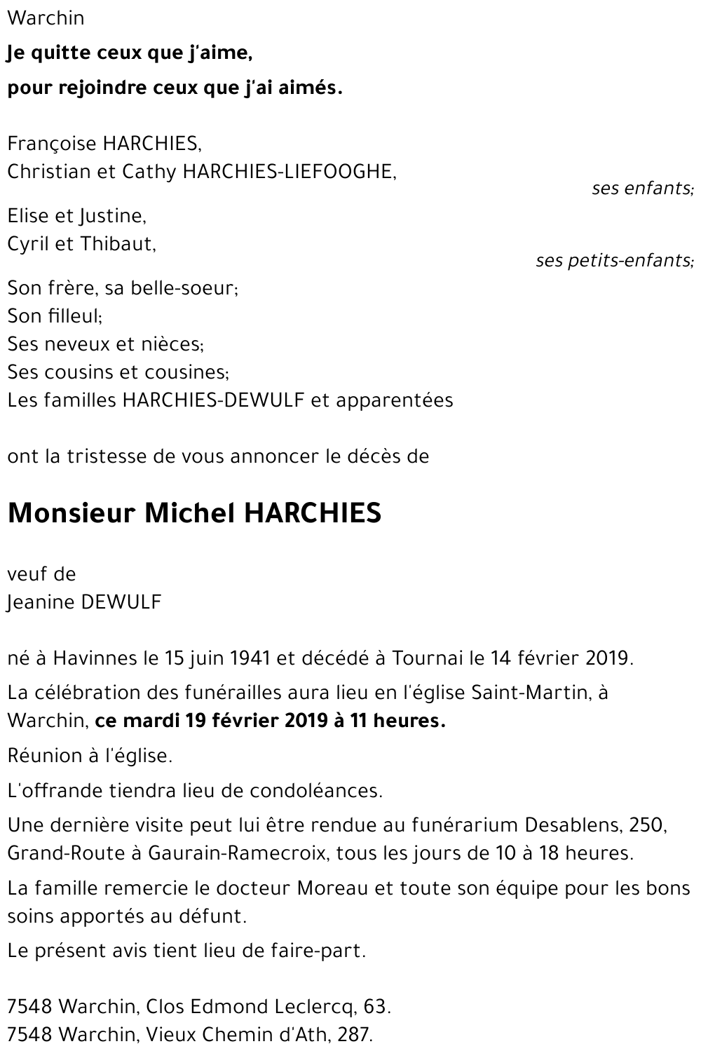 Michel HARCHIES