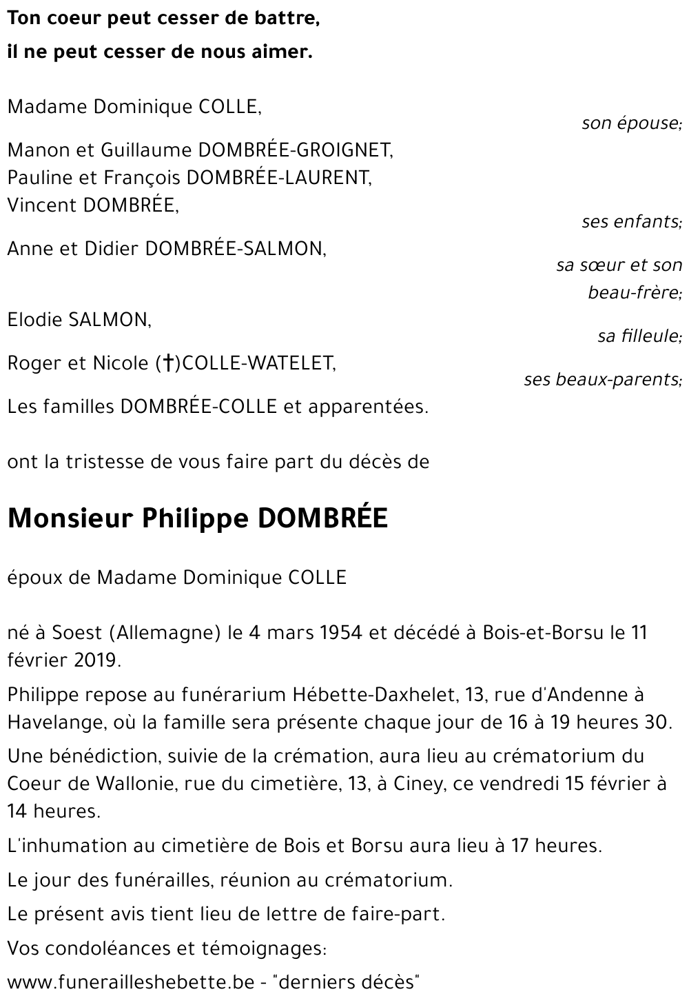 Philippe DOMBREE