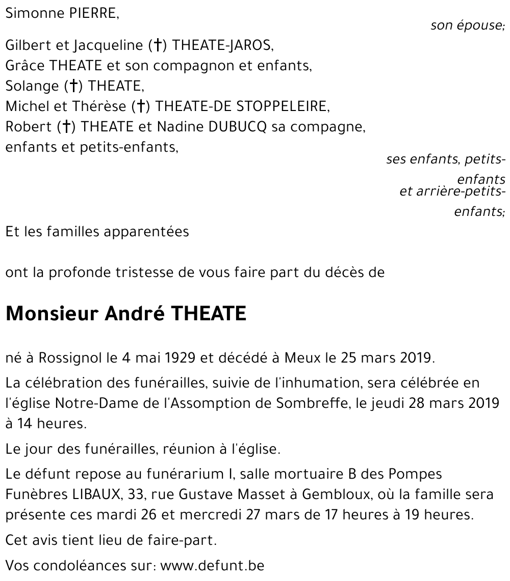 André THEATE