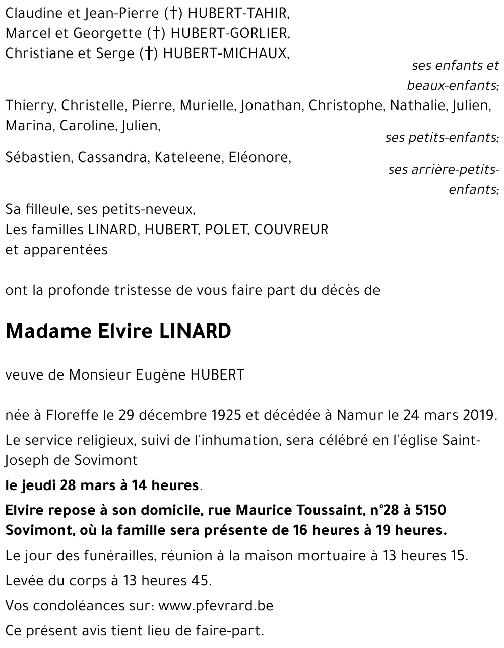 Elvire LINARD