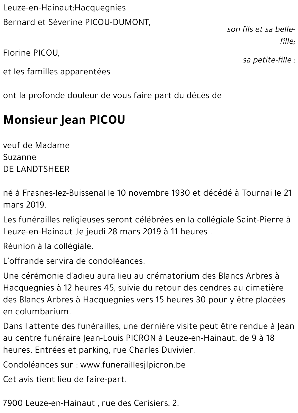 Jean Picou