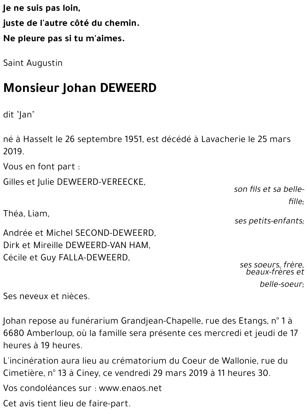Johan DEWEERD