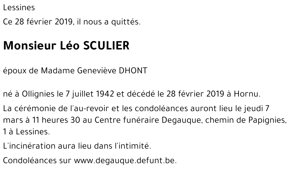 Léo SCULIER