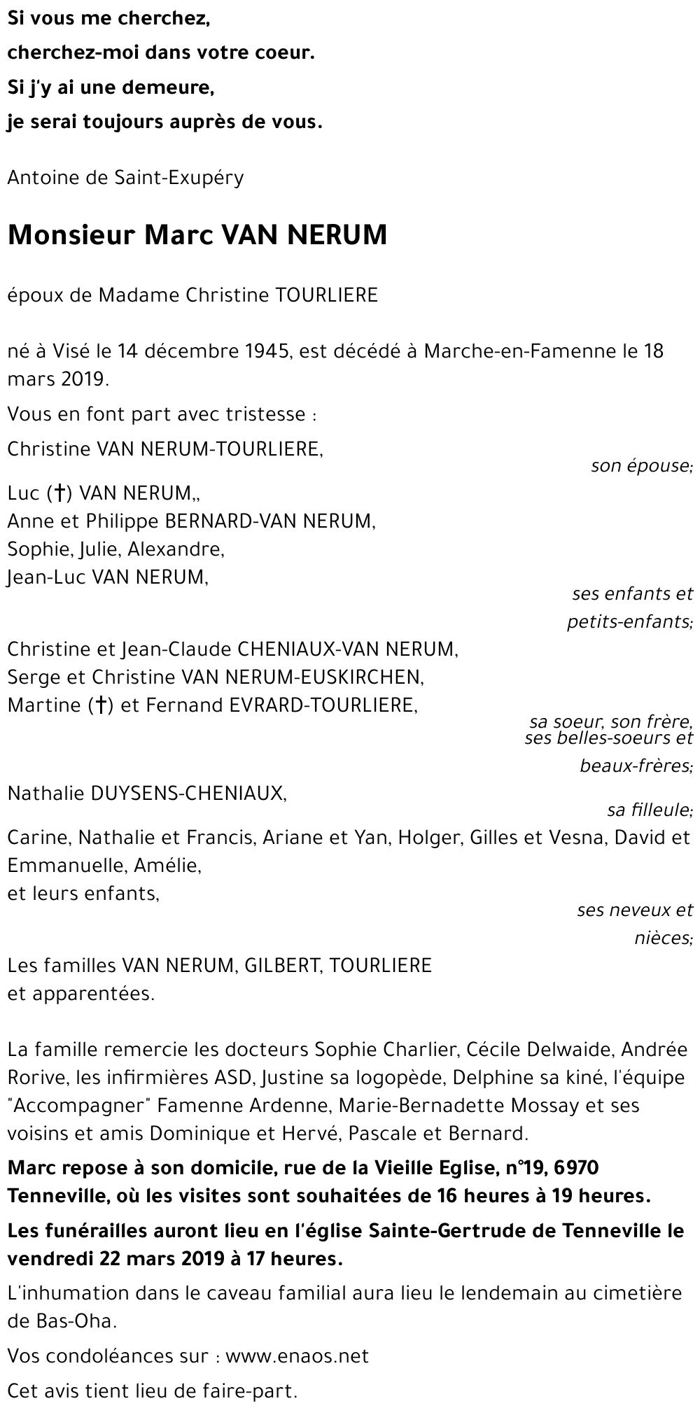 Marc VAN NERUM