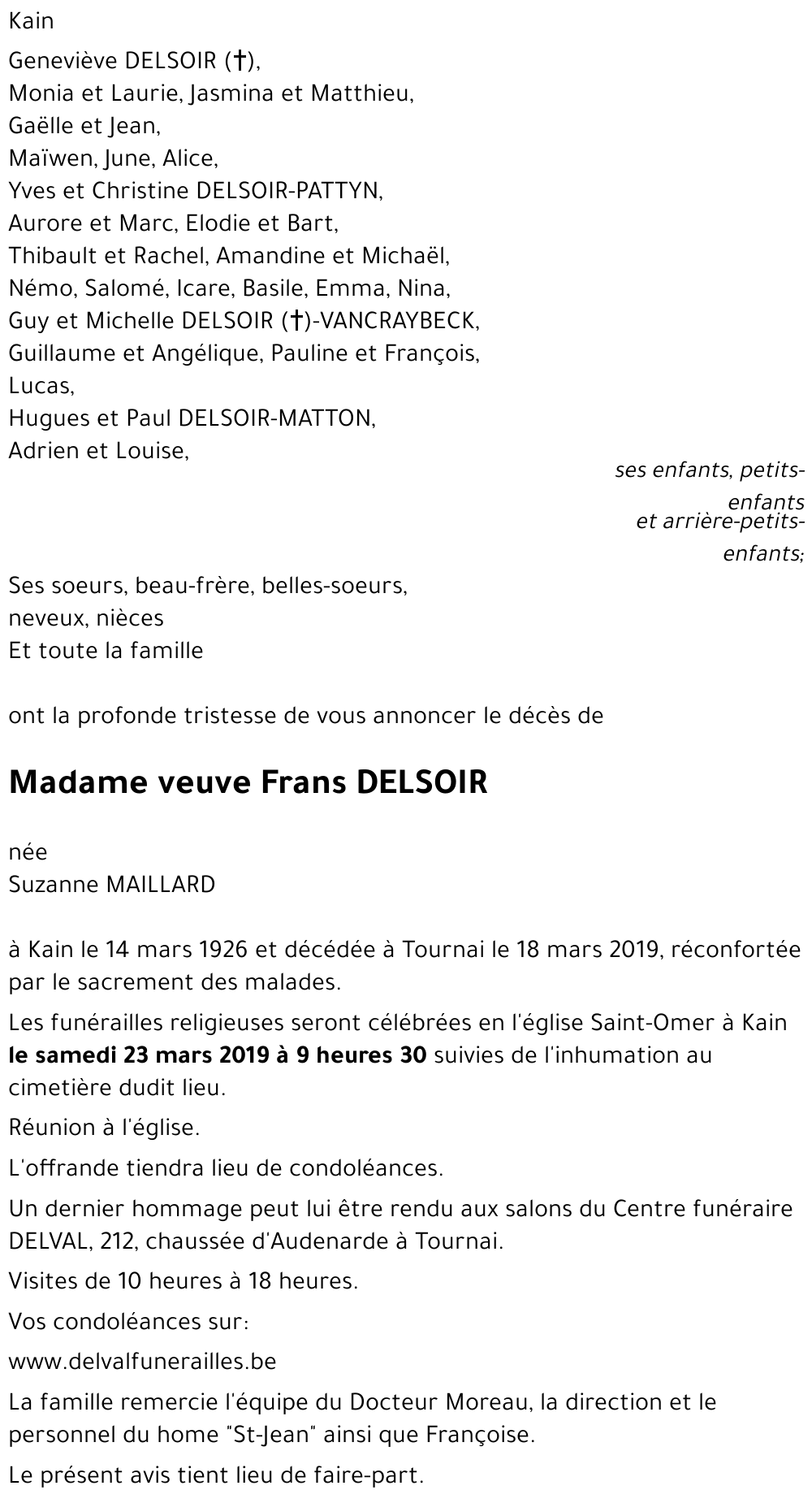 Suzanne MAILLARD