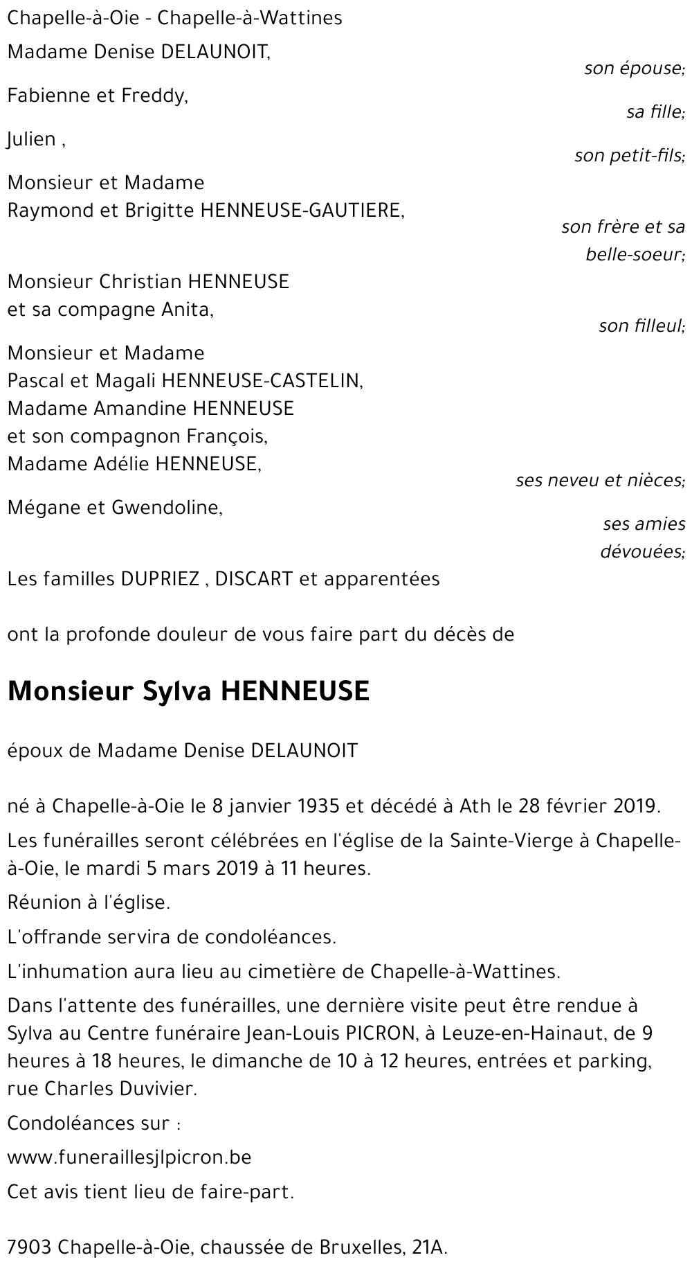 Sylva HENNEUSE