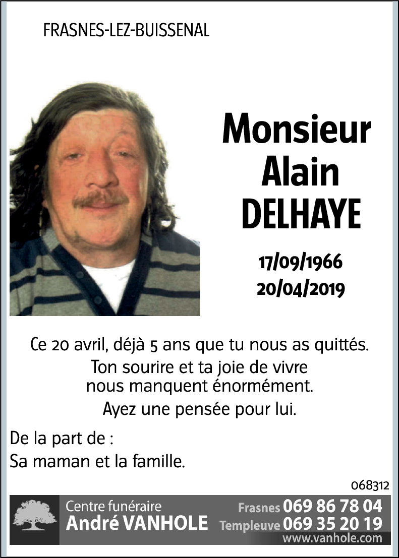 Alain DELHAYE