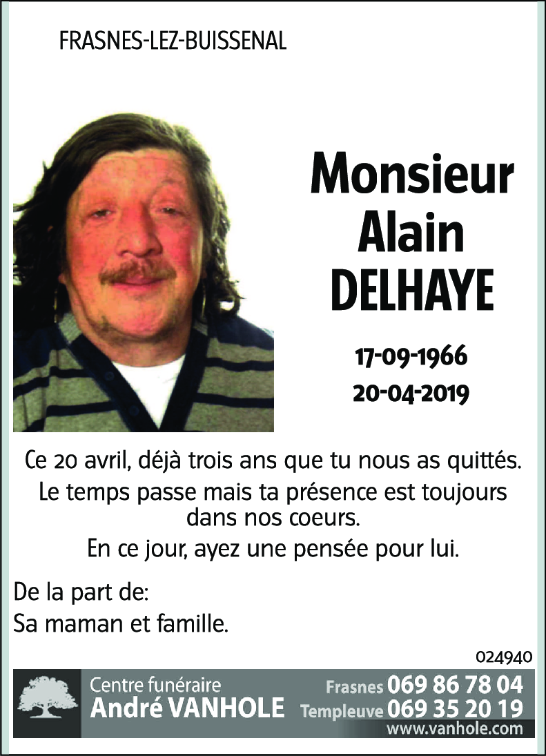 Alain DELHAYE