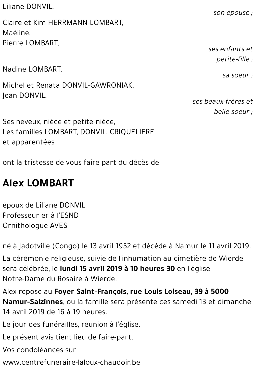 Alex LOMBART