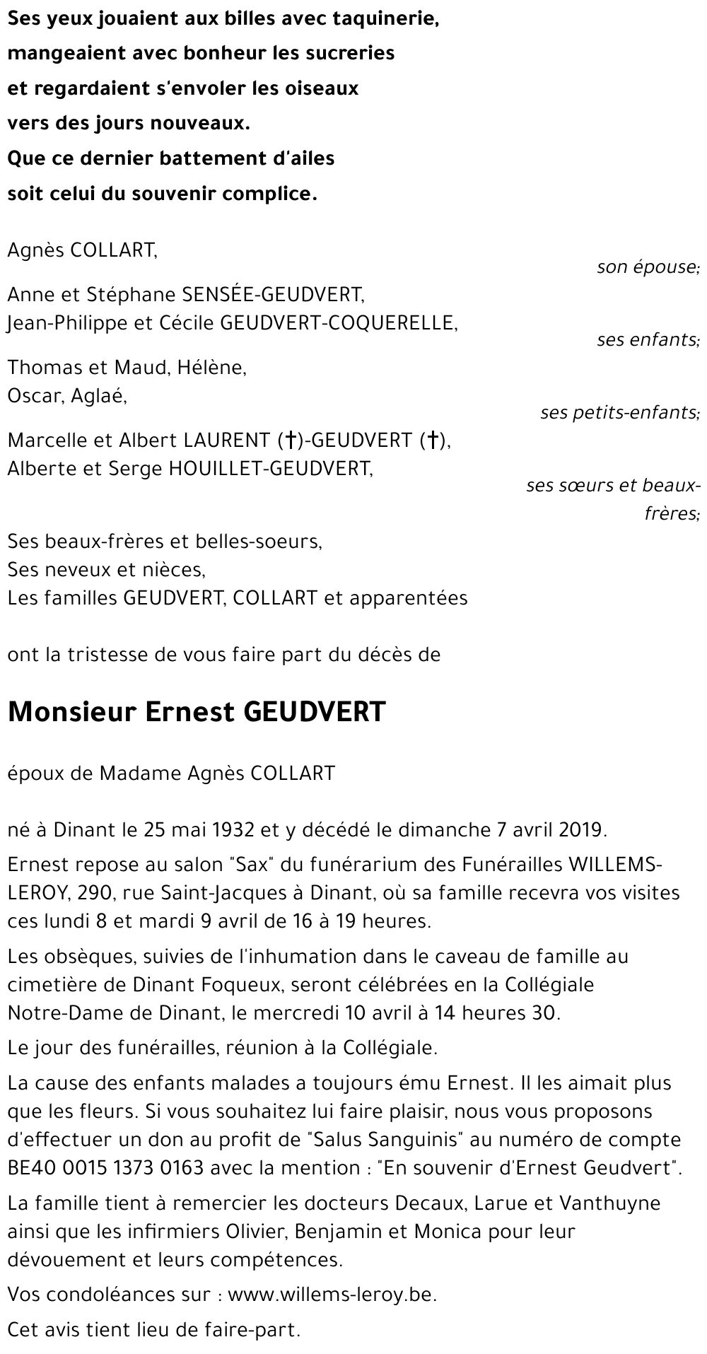 Ernest GEUDVERT