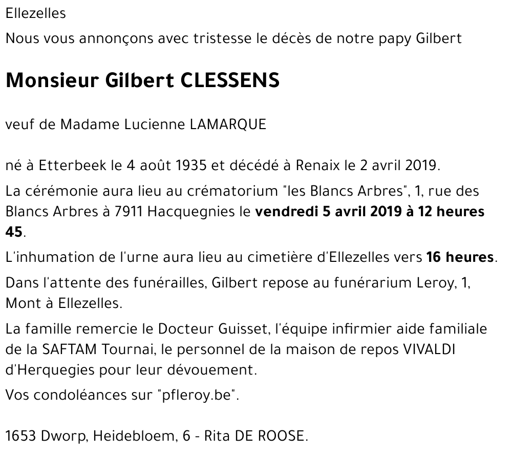 Gilbert Clessens