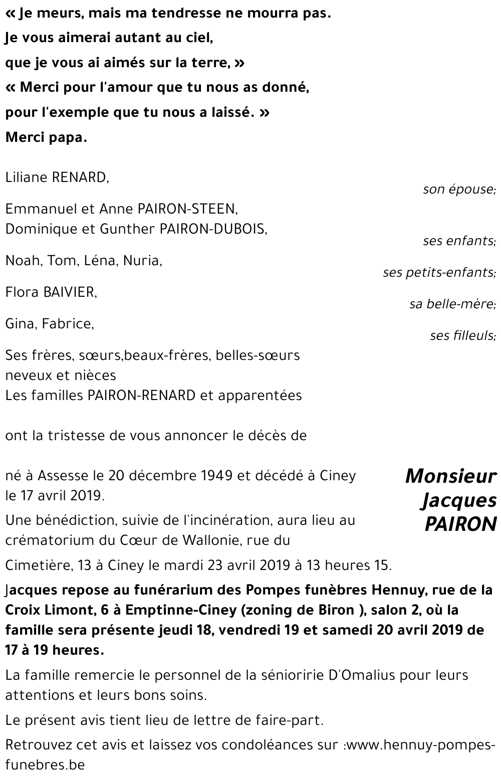 Jacques PAIRON