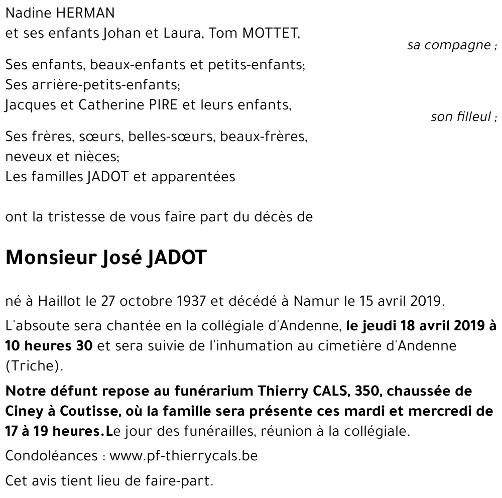 José JADOT