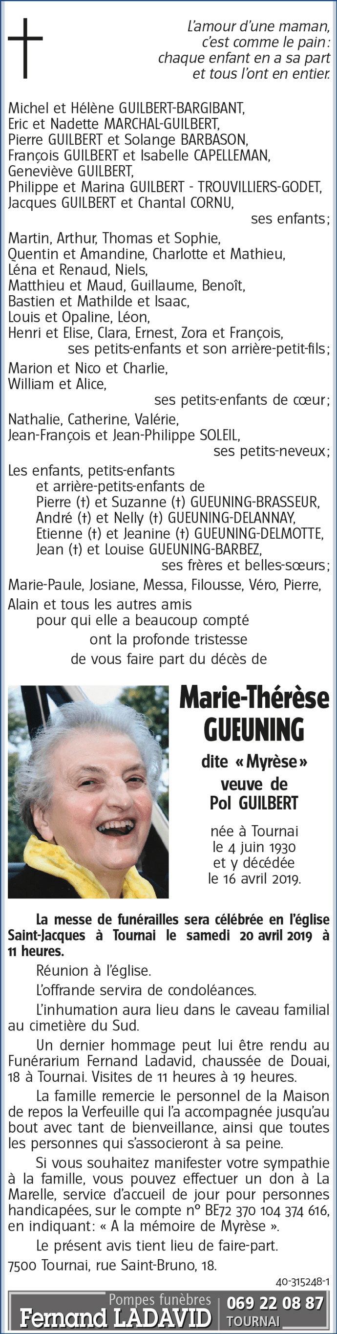 Marie-Thérèse GUEUNING