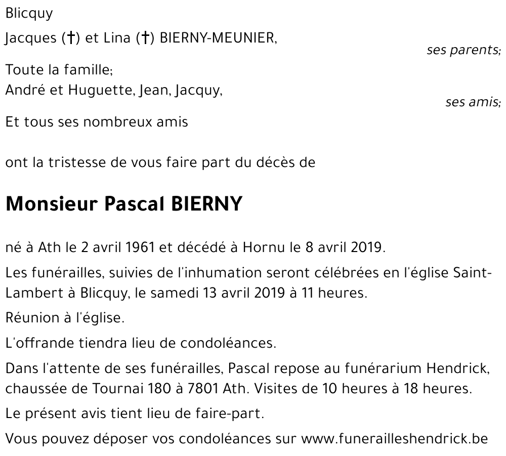 Pascal BIERNY