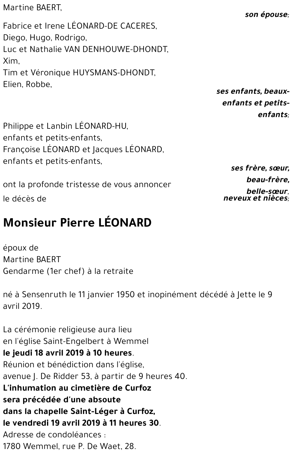 Pierre Léonard