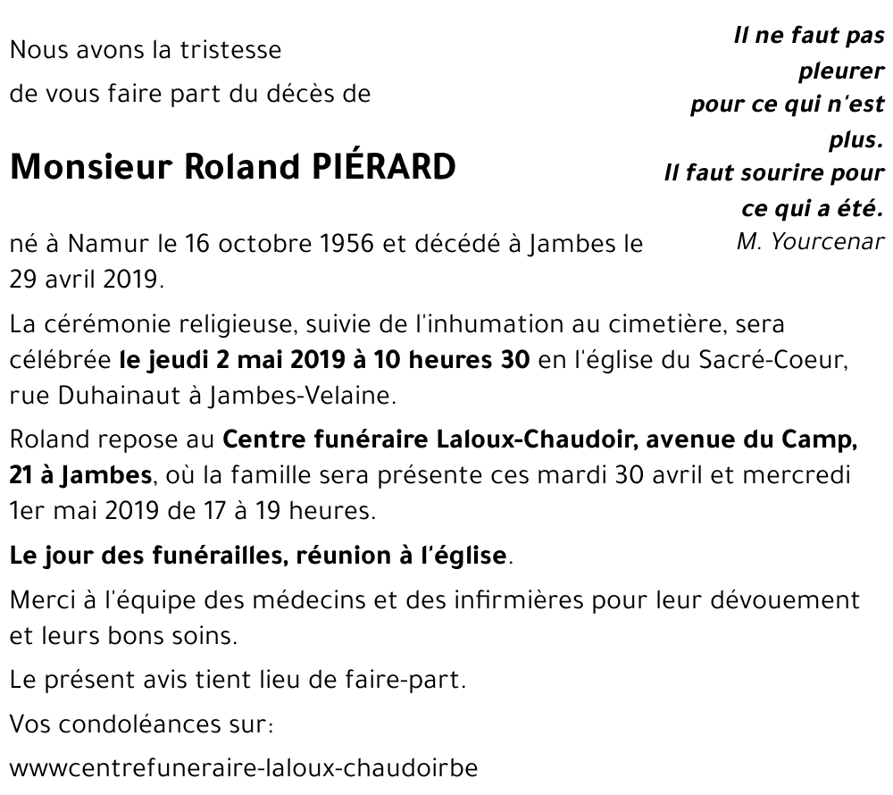 Roland PIÉRARD