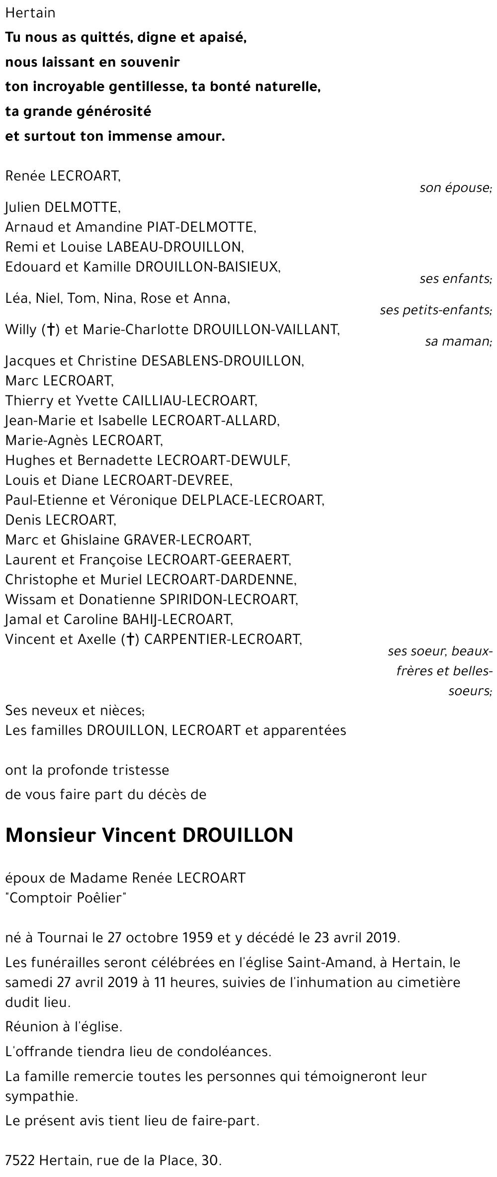 Vincent DROUILLON