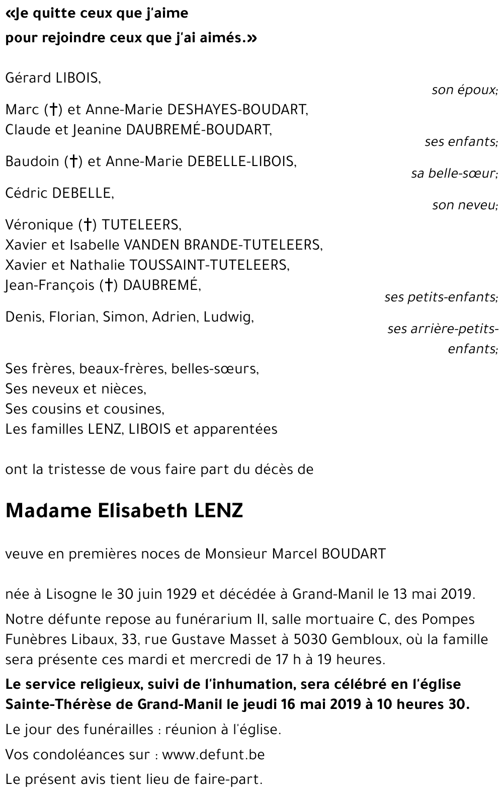 Elisabeth LENZ