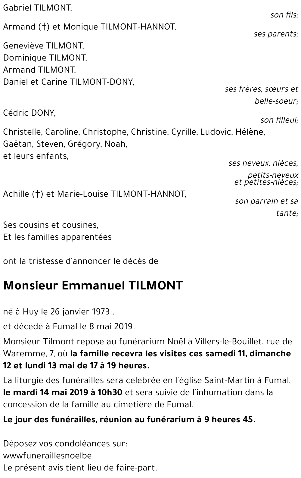 Emmanuel TILMONT