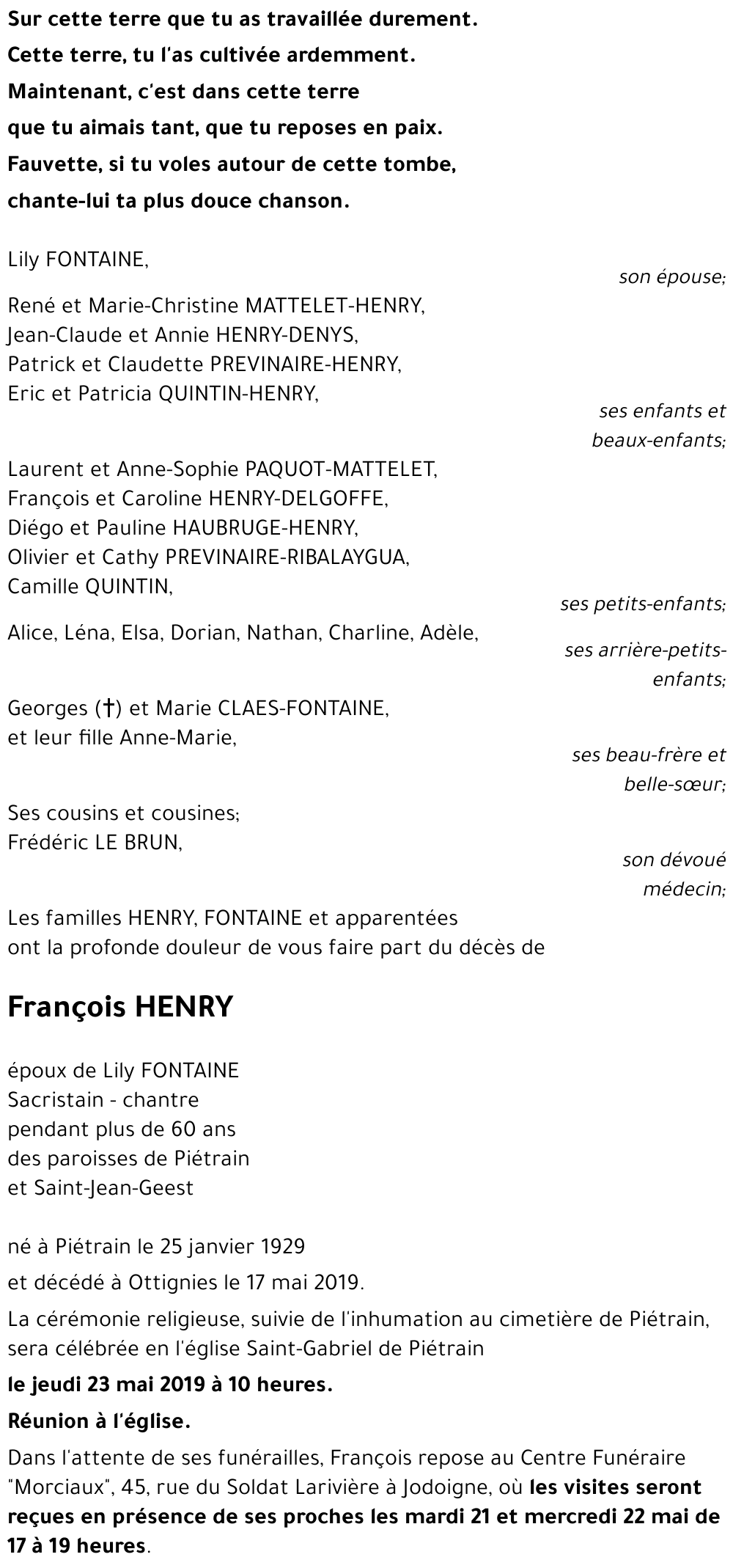 François HENRY