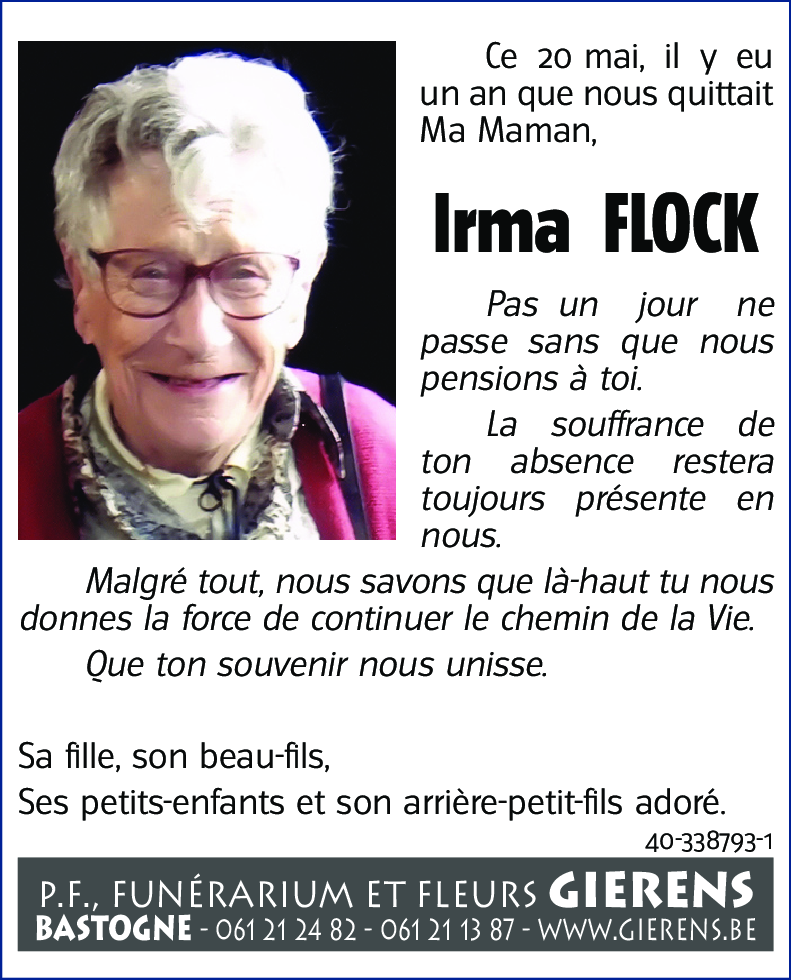 Irma FLOCK