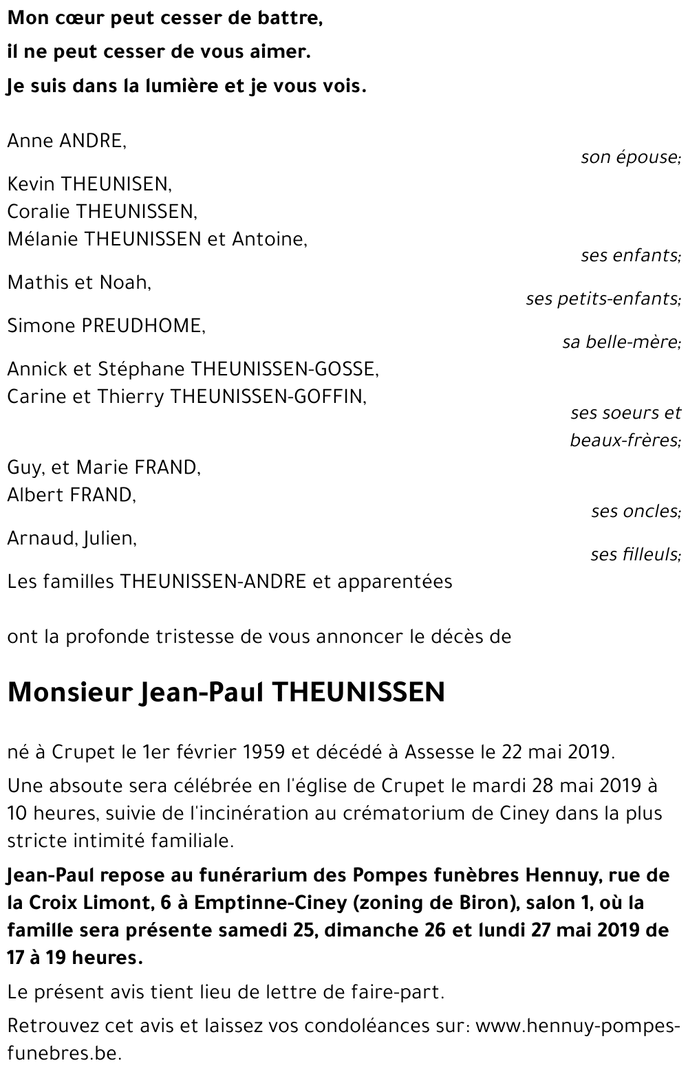 Jean-Paul THEUNISSEN