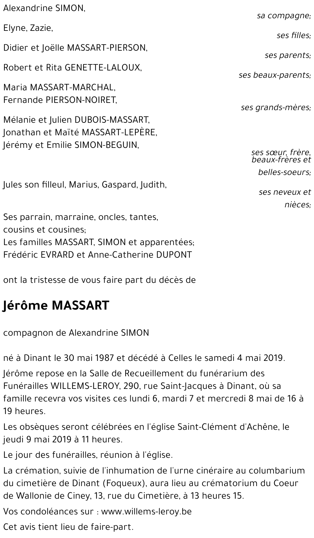 Jérôme MASSART