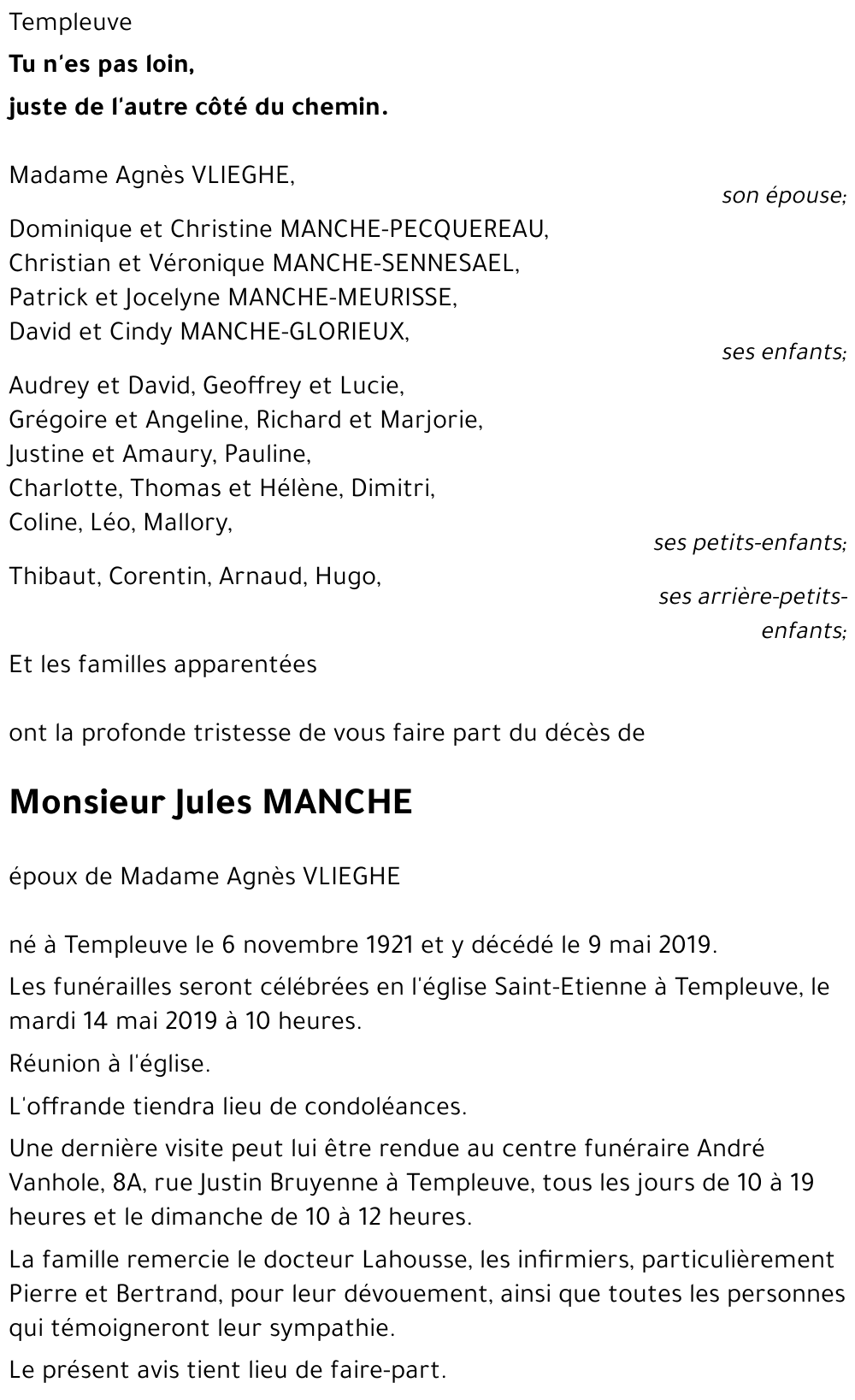 Jules MANCHE