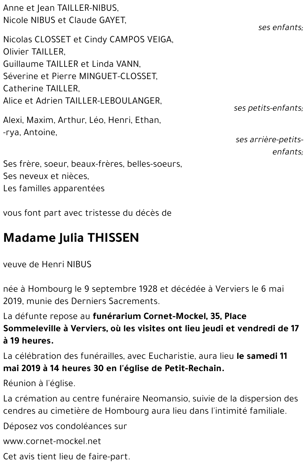 Julia THISSEN