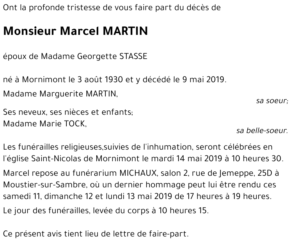 Marcel MARTIN