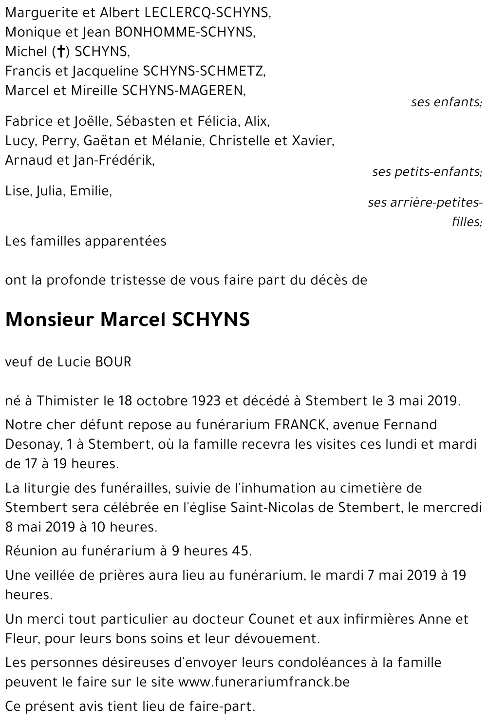 Marcel SCHYNS