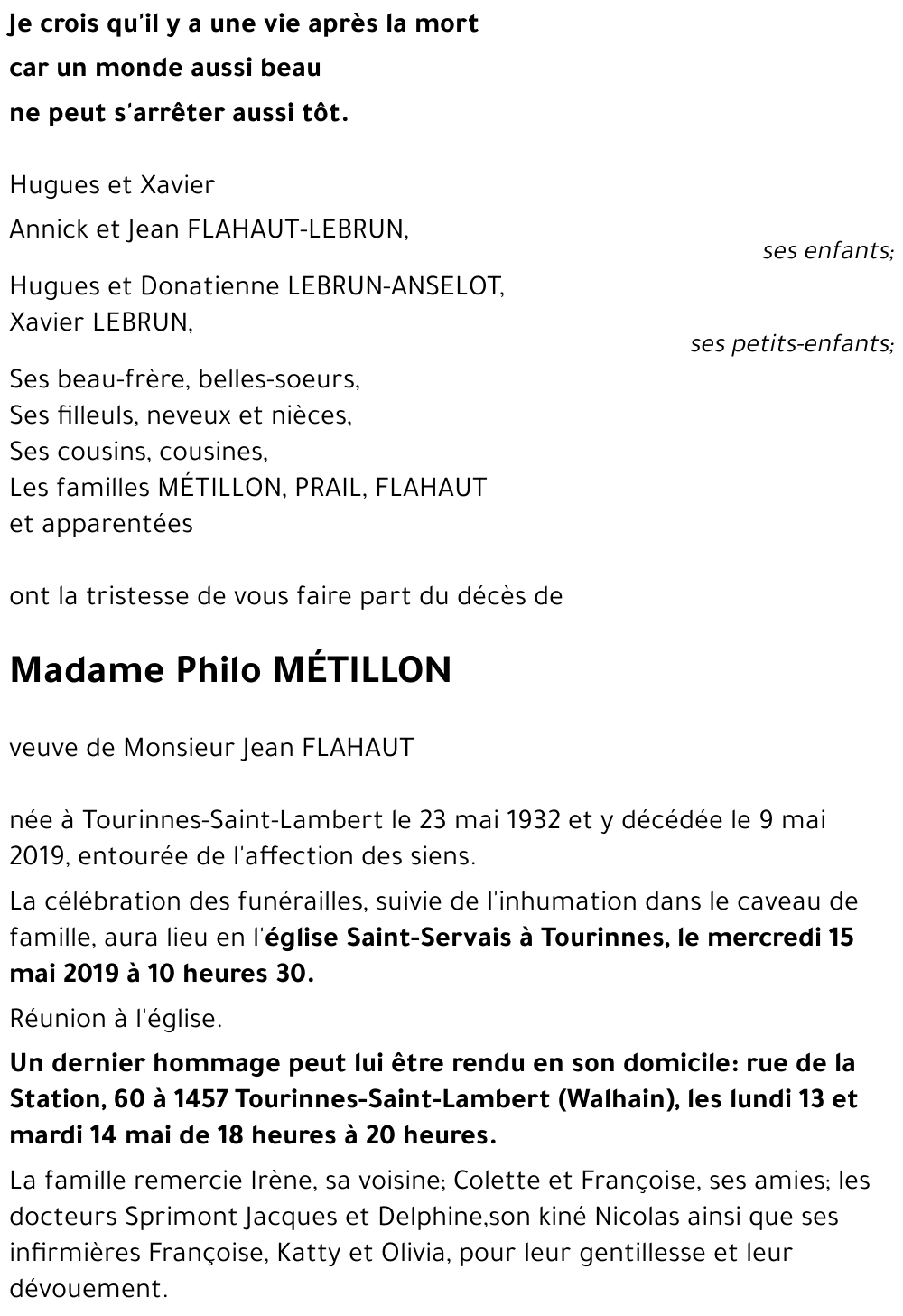 Philo MÉTILLON