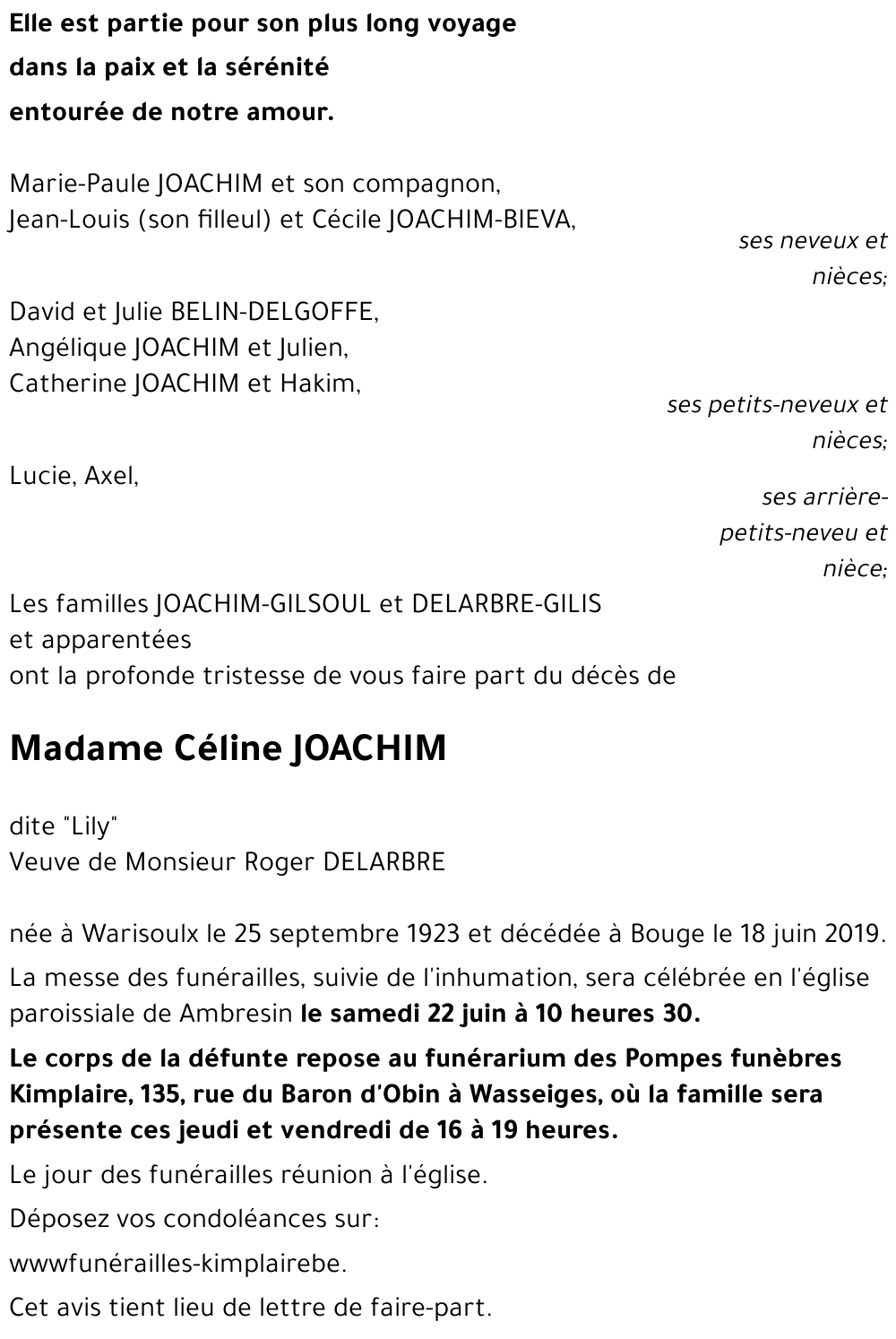 Céline JOACHIM