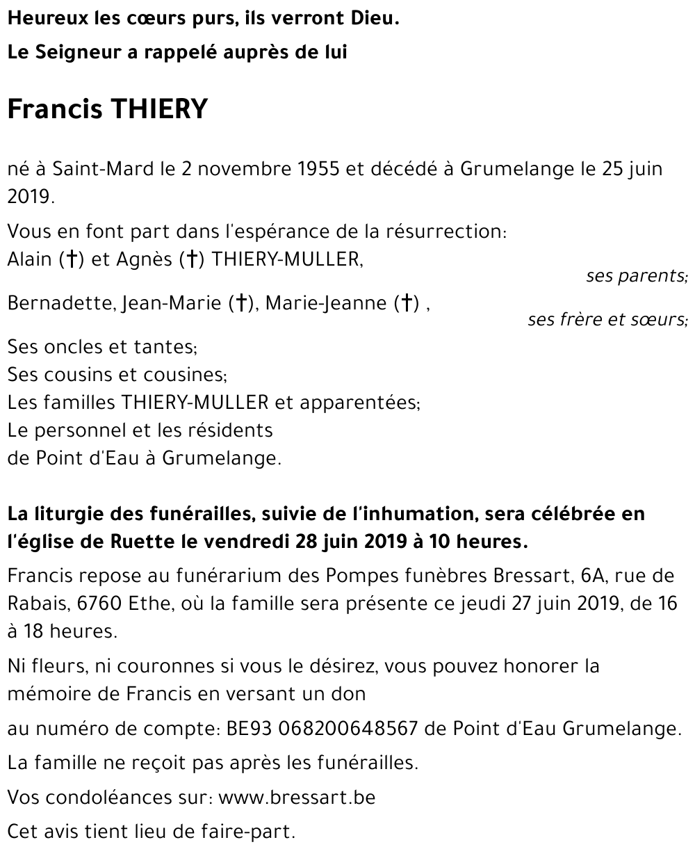 Francis THIERY 