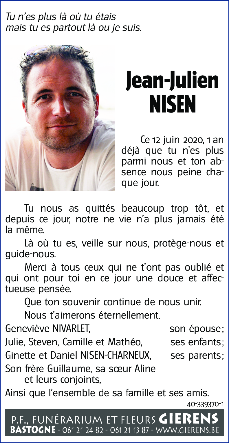 Jean-Julien NISEN