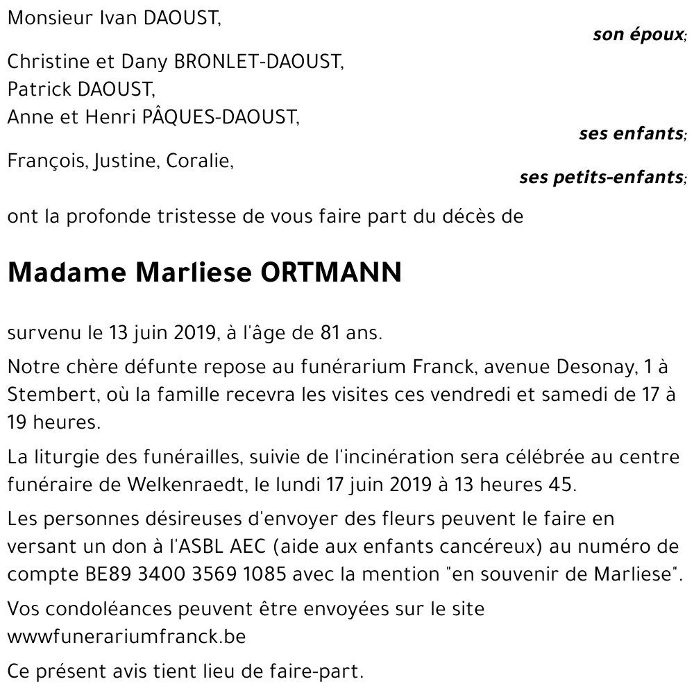 Marliese ORTMANN